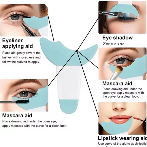 Pink makeup Eyeliner and Mascara Guide duo - Picture 3 of 5